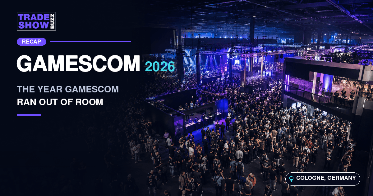 Gamescom 2026 Recap: 368,000 Visitors and a Sold-Out Show Floor