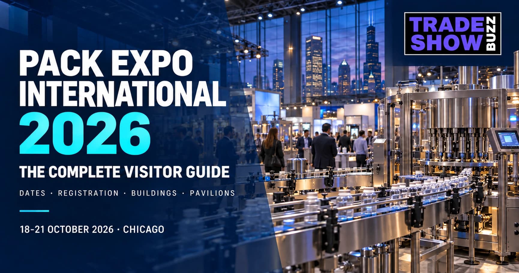PACK EXPO International 2026 Guide: Dates, Registration, Buildings & What to Expect