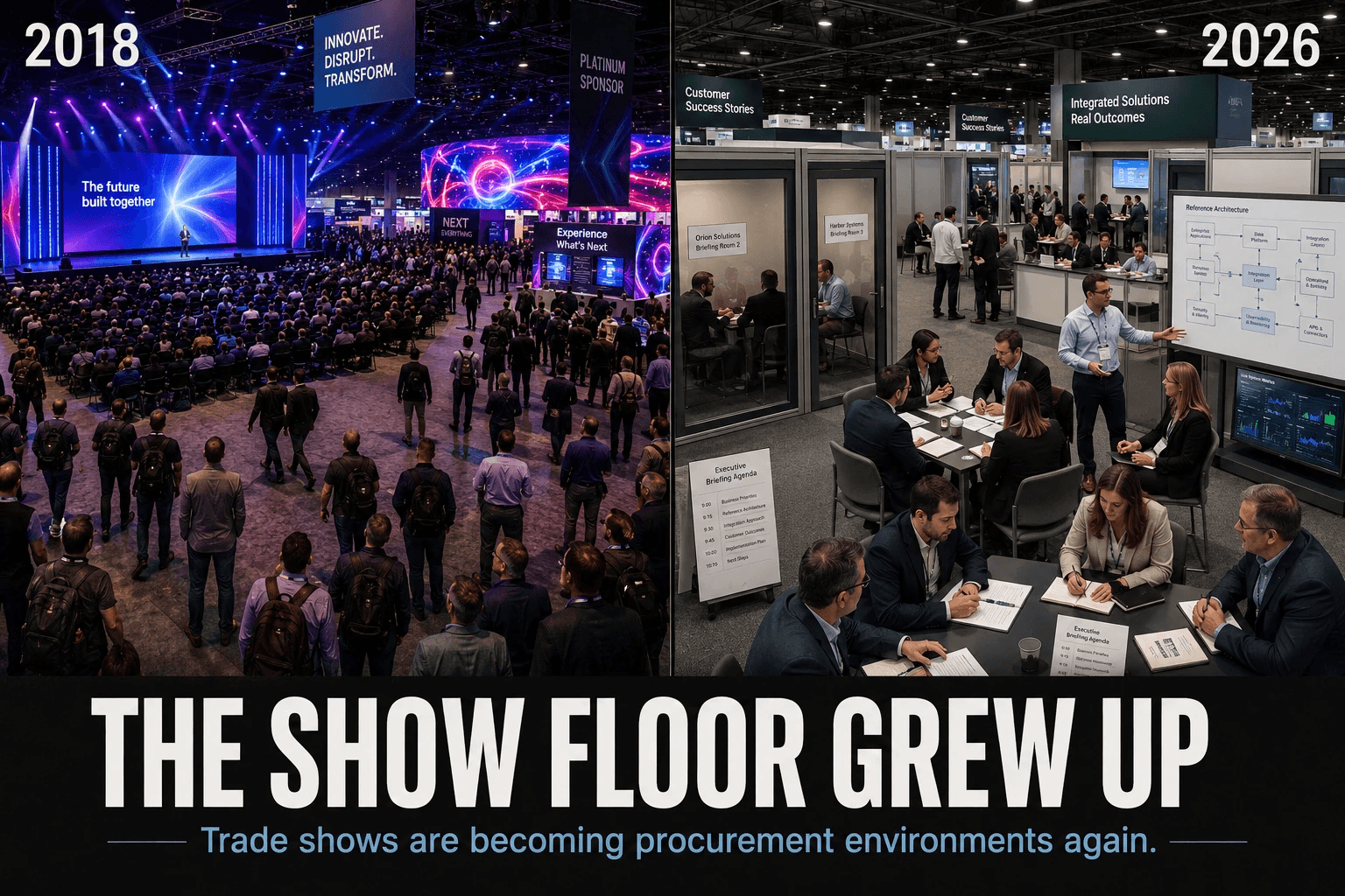Trade Shows Are Becoming Procurement Environments Again