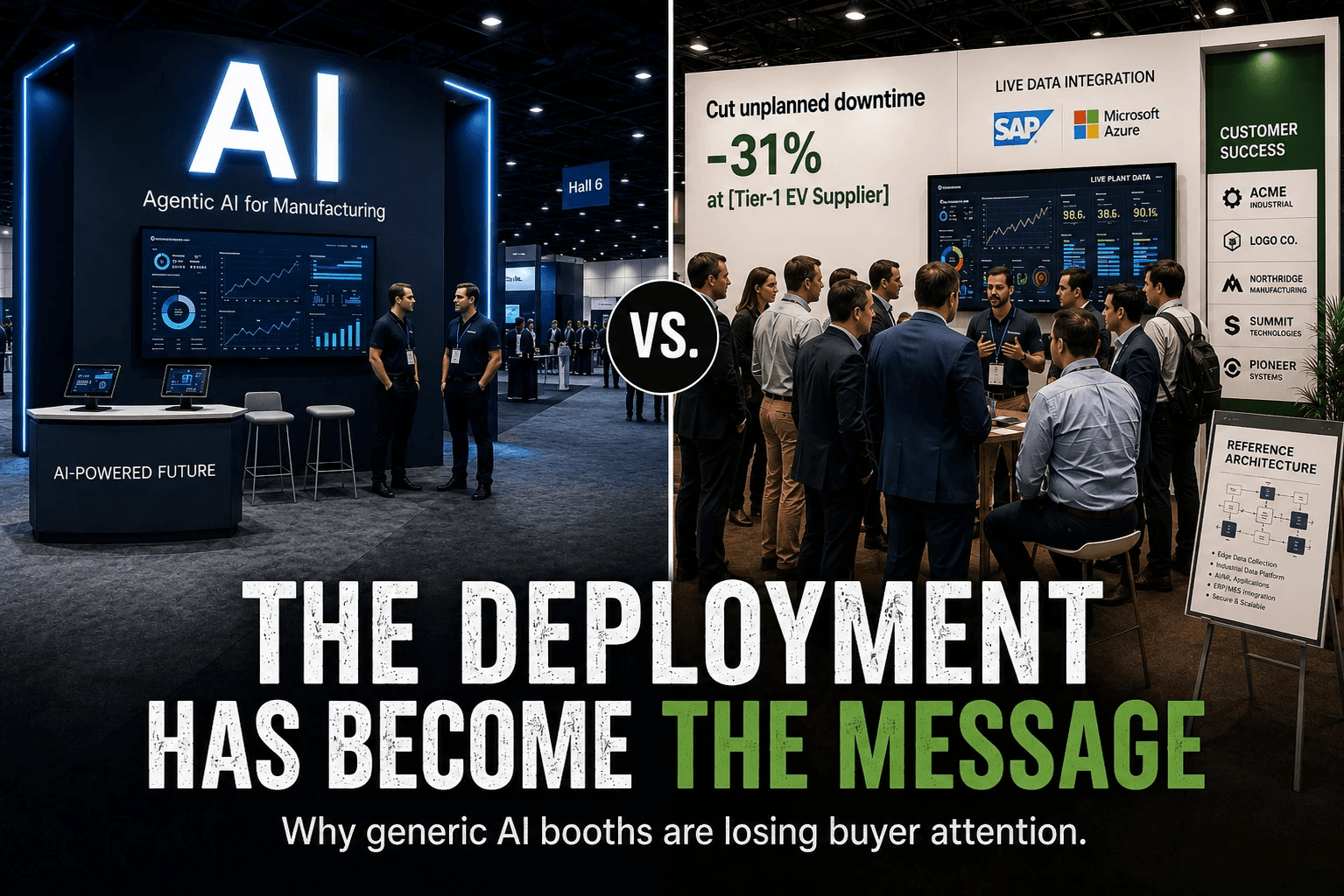 Why Generic AI Booths Are Losing Buyer Attention