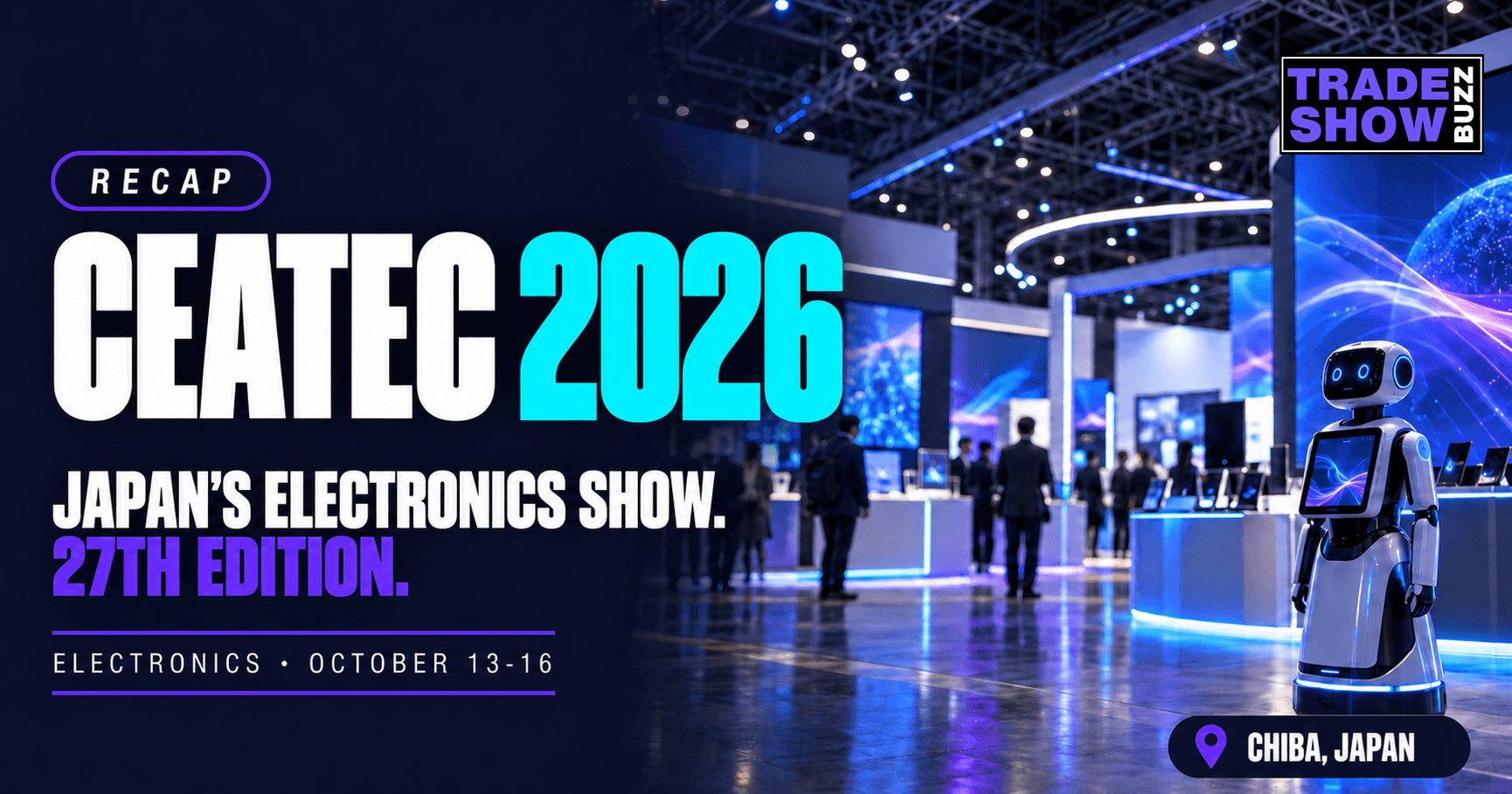 CEATEC 2026 Recap: 112,373 Registered Visitors, 821 Exhibitors and the 2026 Award Winners
